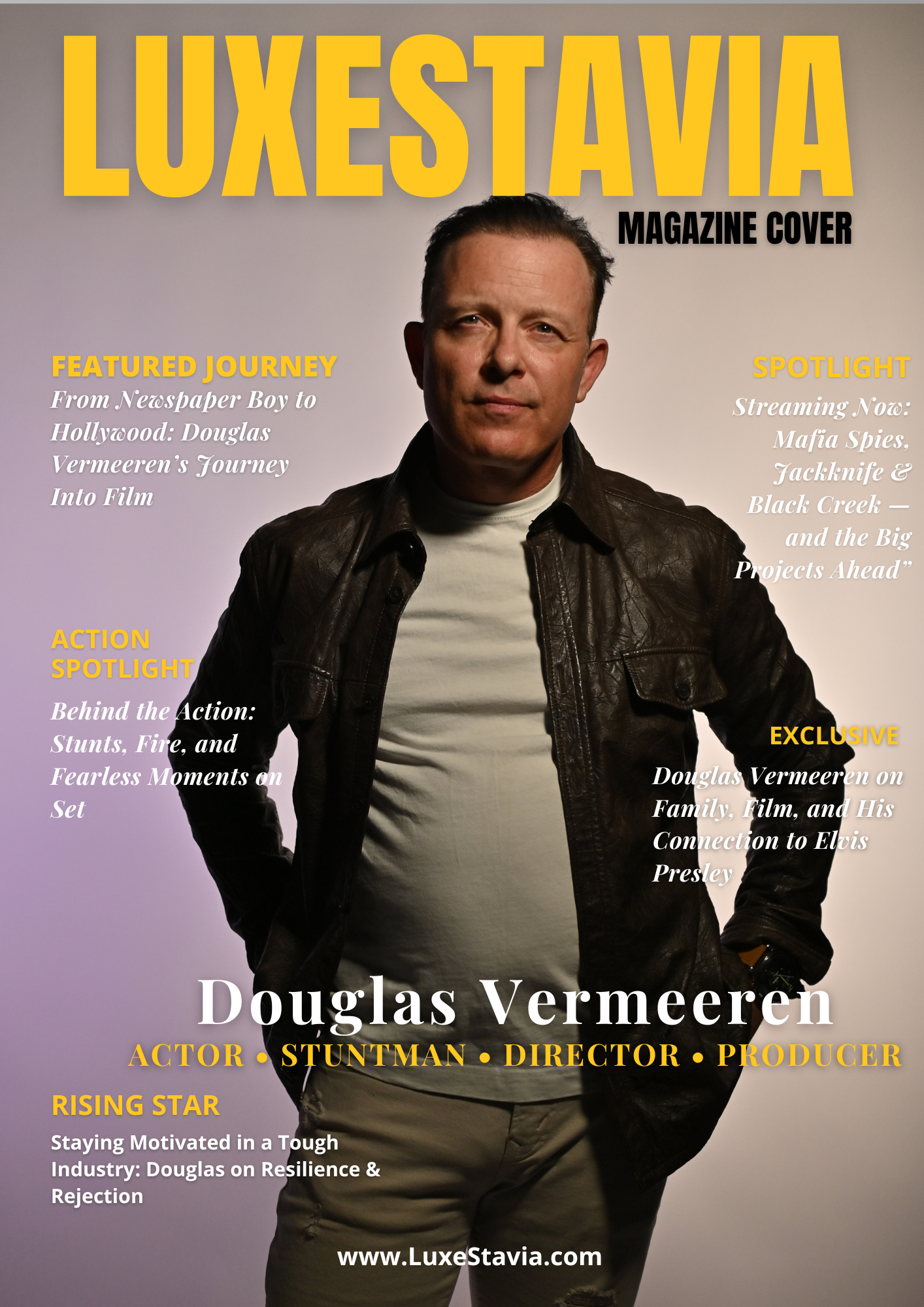 Douglas Vermeeren: Crafting a Legacy in Film, Stunts, and Storytelling