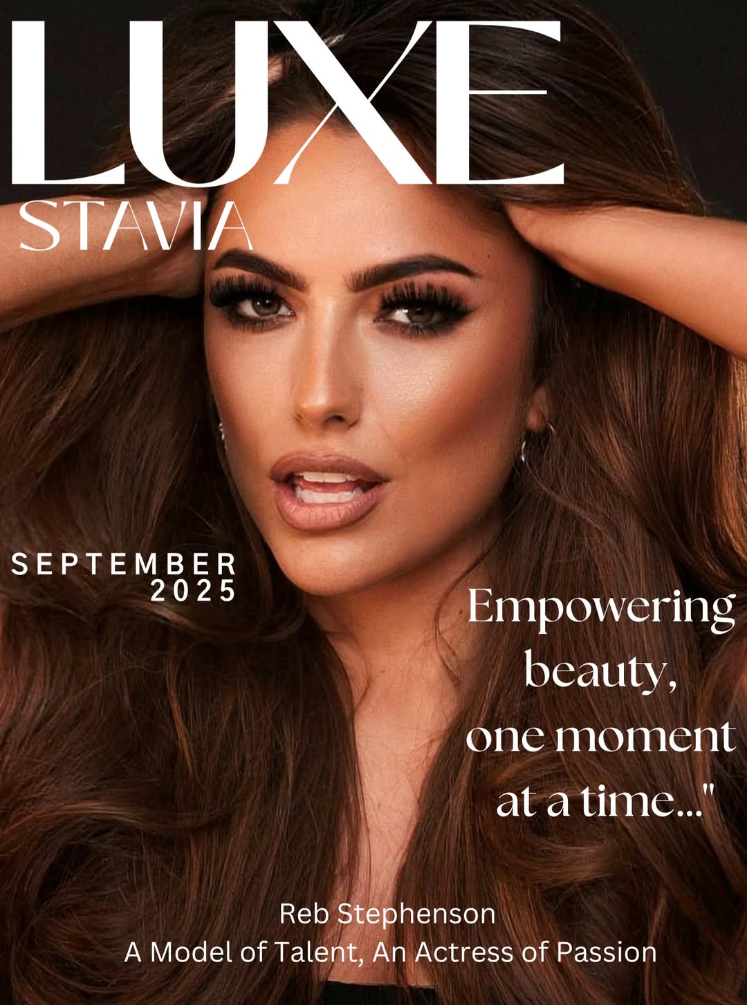 Reb Stephenson: Empowering Beauty, Redefining EleganceA Journey of Talent and Passion